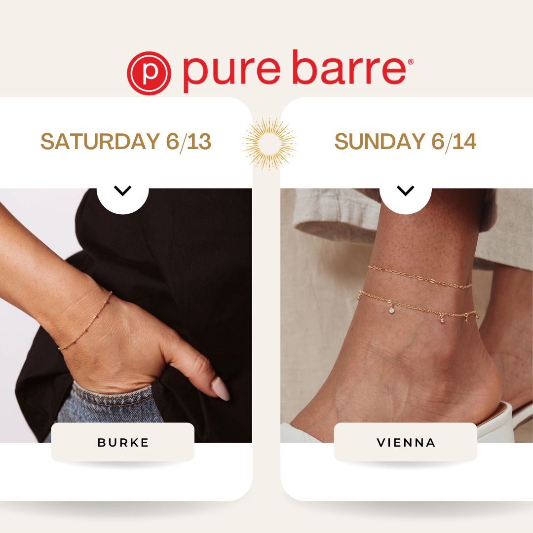 Pure Barre x The Bracelet Bar - June Permanent Jewelry Weekend