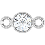 Solitaire Diamond Bracelet Charm