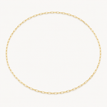 Solid gold 14k chain for permanent bracelets