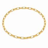 Bitty Box - 14K Gold Modern Bracelet Chain
