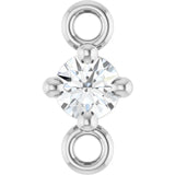 Tiny Diamond Bond Charm