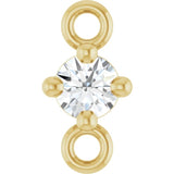 Tiny Diamond Bond Charm