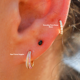 Everyday Pavé Hoop Earrings