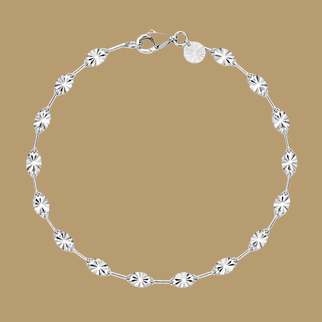 Starlight - Infinity Permanent Bond Bracelet - 925 Sterling Silver