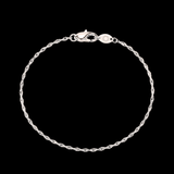 Alexia - 925 Sterling Silver - Infinity Bonding Bracelet