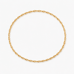 Alexia Luxe - 14K Solid Gold - Infinity Bond Bracelet