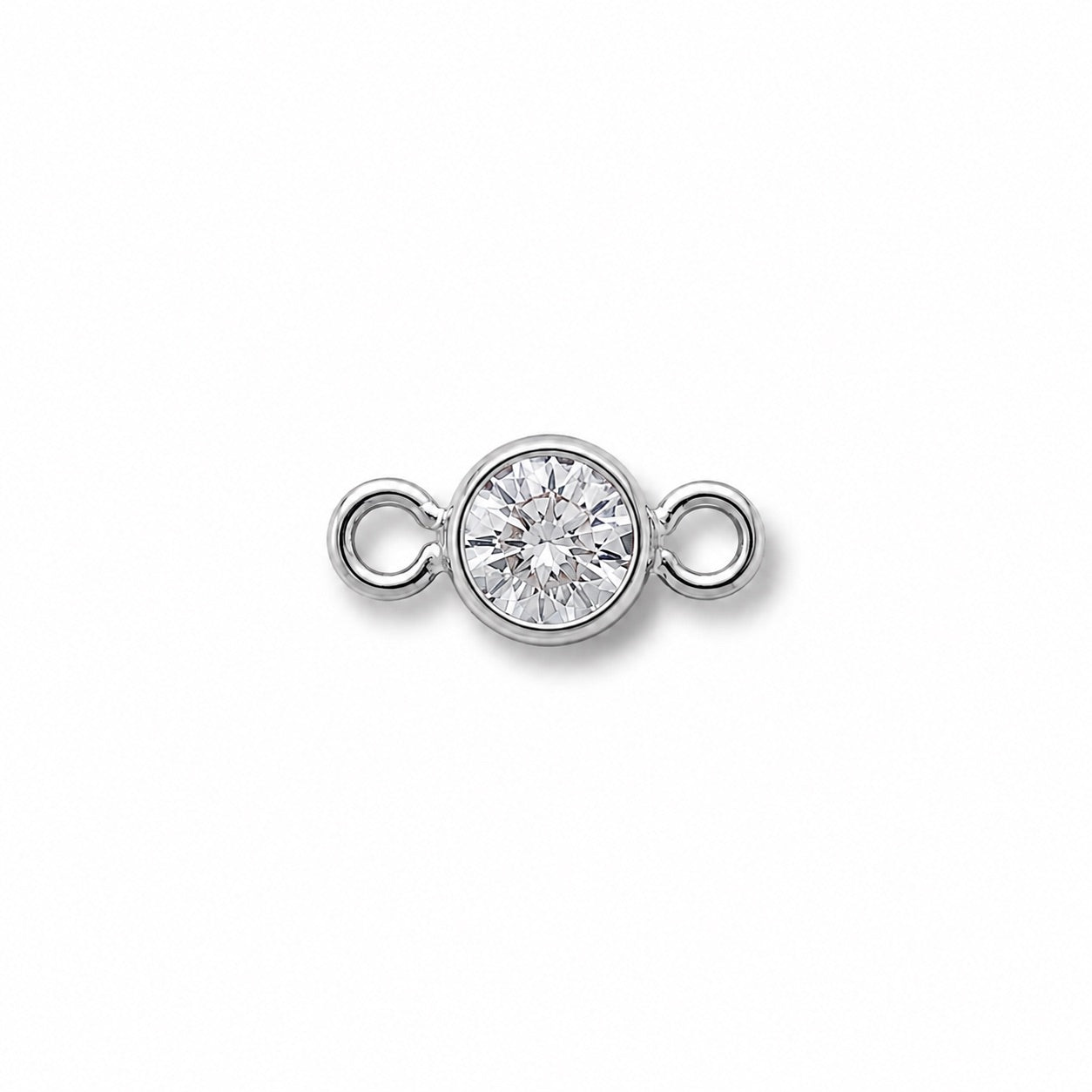 April Birthstone Charm