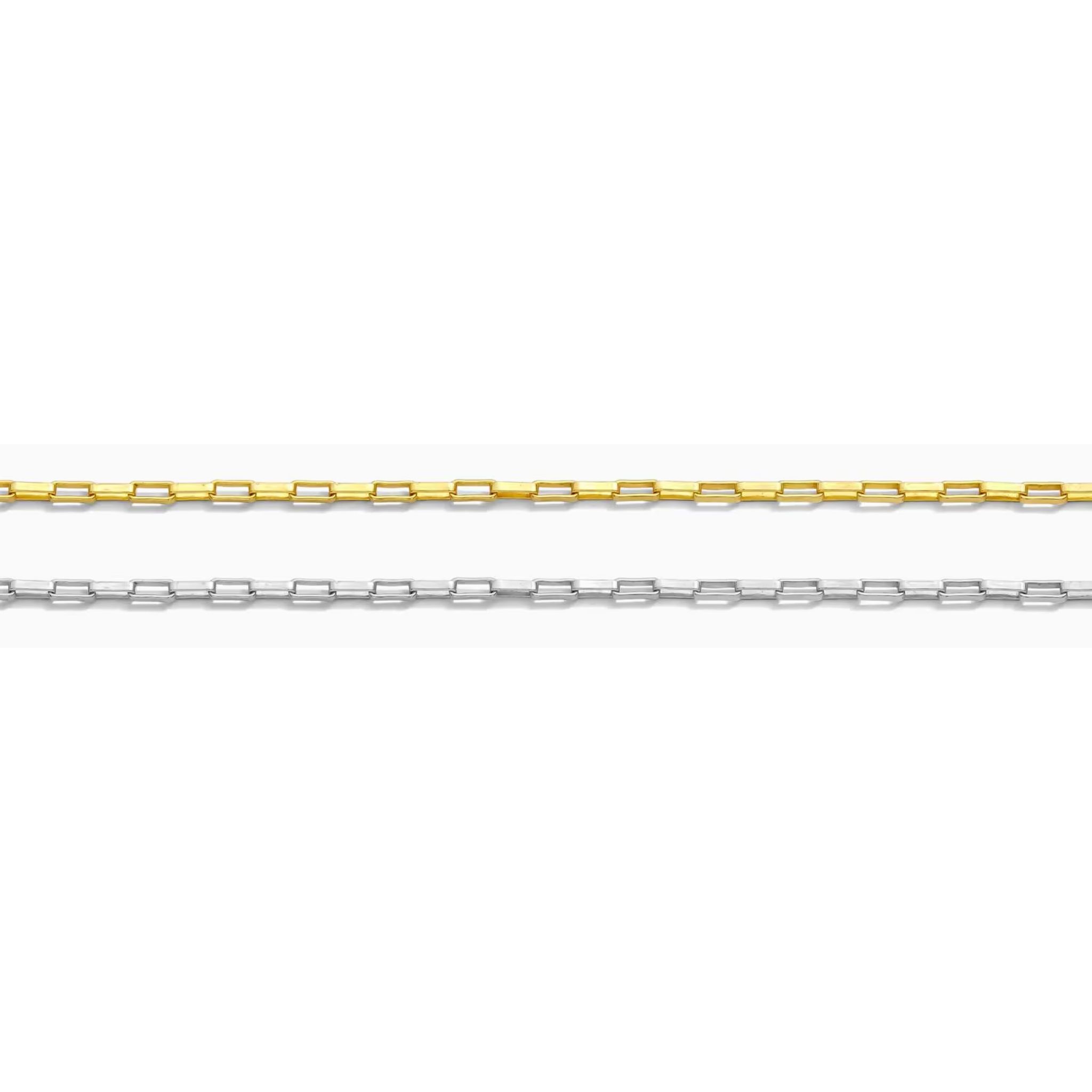 Bitty Box │ 925 Sterling Silver │ Permanent Bracelet