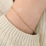 Box Chain for Bracelet, Ring, Necklace or Anklet. Welded on in 14k Gold Permanent Jewelry