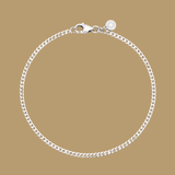 Cash Curb - 925 Sterling Silver - Permanent Jewelry