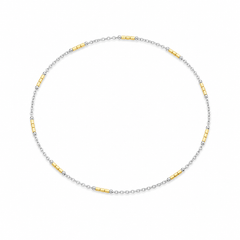Cosmos - 14K Solid Gold Two Tone - Bracelet