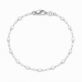 Elsa - 925 Sterling Silver - Permanent Bracelet or Clasped