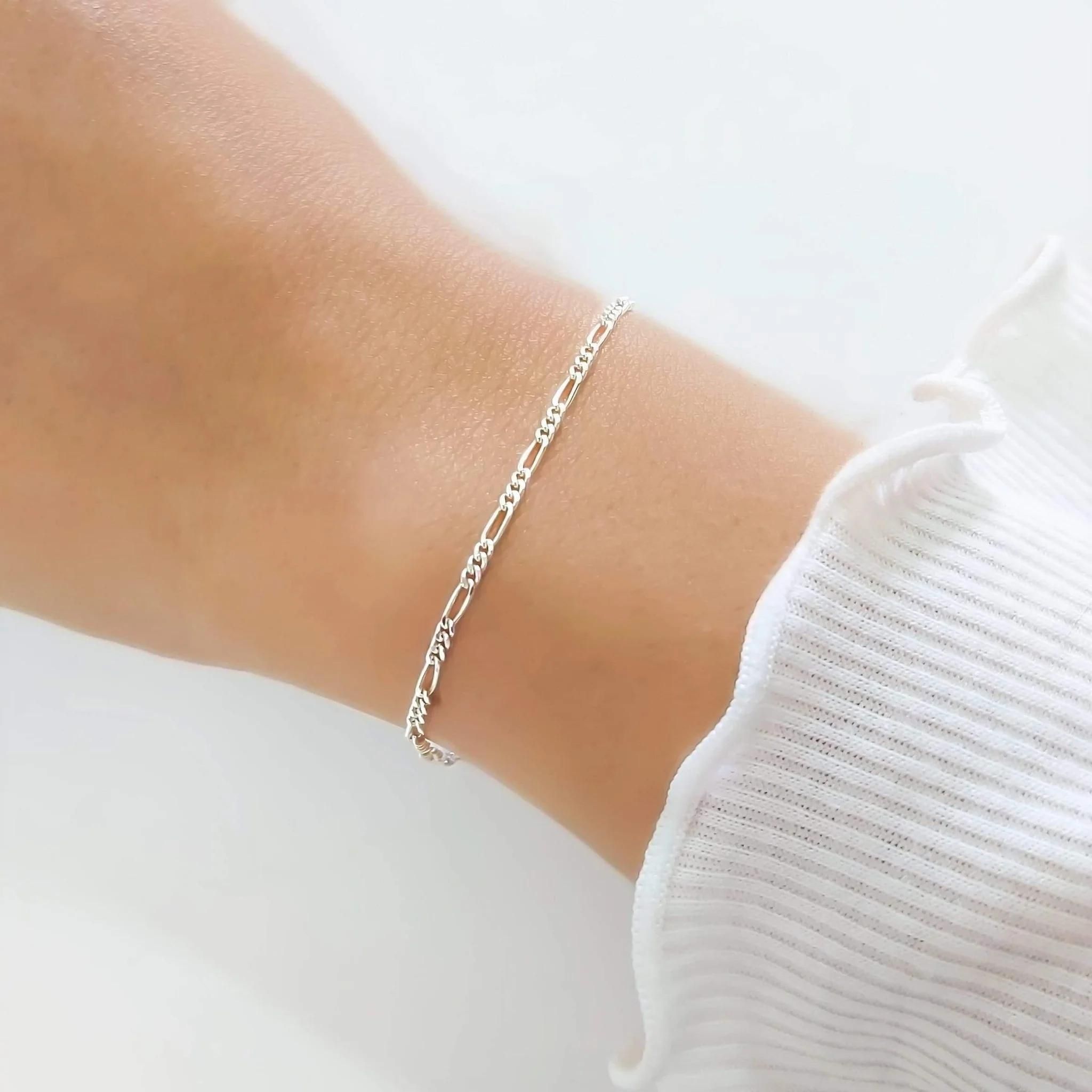 Hermes Figaro │ 925 Sterling Silver │ Permanent Bracelet