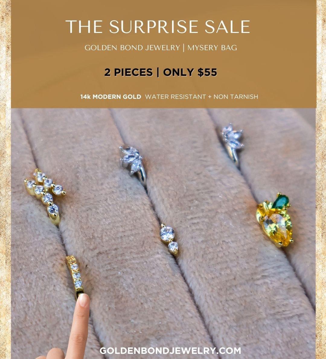 Golden Bag | Mystery 14k Gold Jewelry
