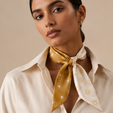 The Golden Bond Signature Silk Scarf