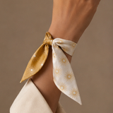 The Golden Bond Signature Silk Scarf