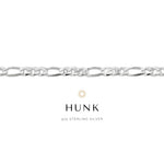 HUNK_FIGARO Silver Permanent Unisex Chain