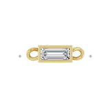 Horizon Baguette Bracelet Charm