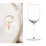 Fruit Drink Charms - Wine, Bracelet & Ribbon