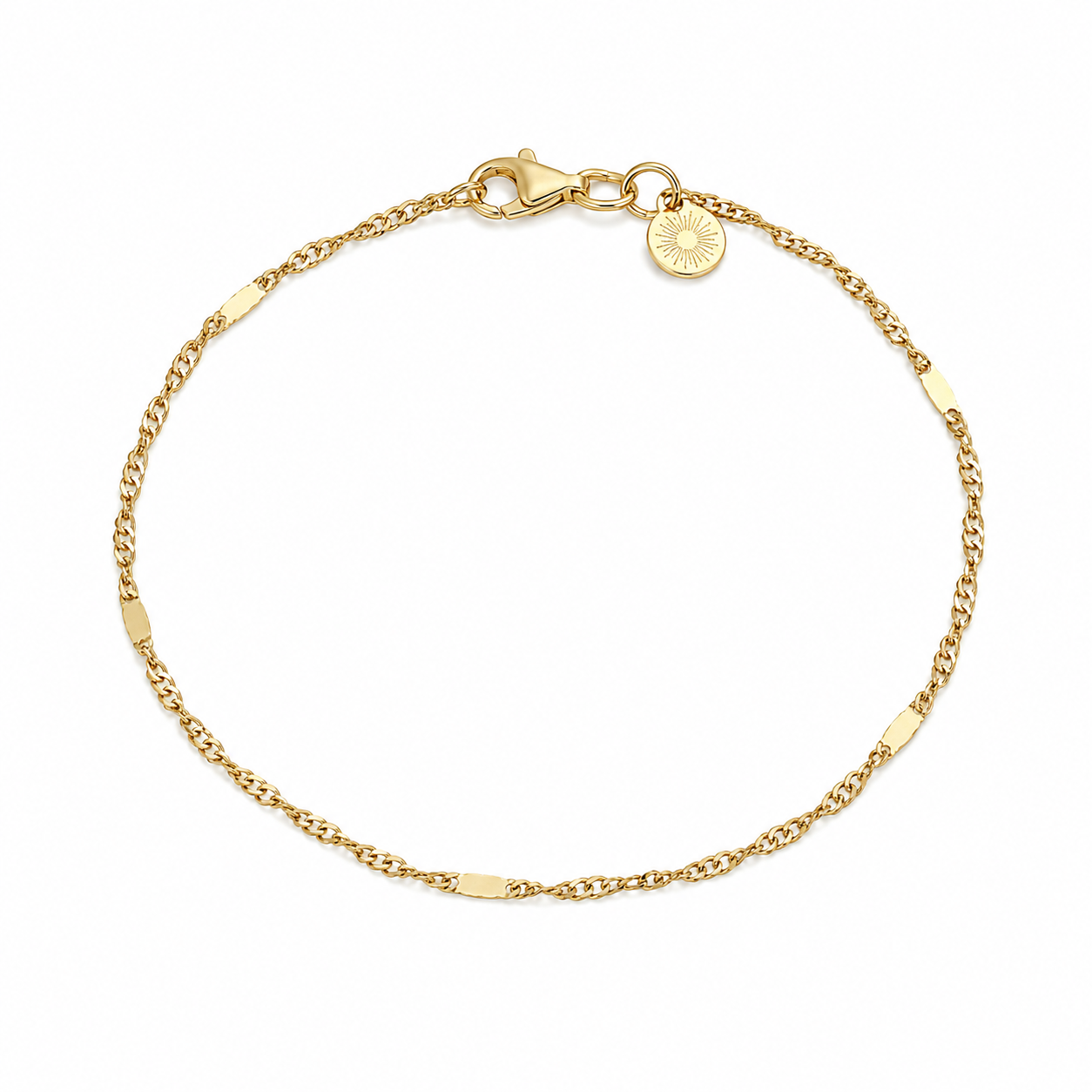 Kenner - Infinity Bond Bracelet - 14k Yellow Solid Gold