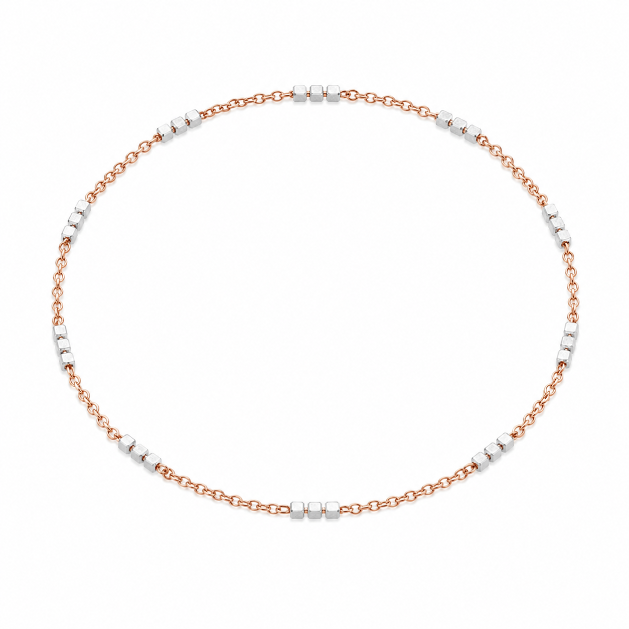 Rosê Lil Disco - Infinity Bond Bracelet - 14k Rose Gold Fill