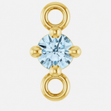 Tiny Birthday Bond - 14k Luxe Bracelet Connector