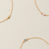 Single Solitaire Birthstone Bracelet
