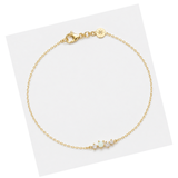 Opal Skies - Gold - Infinity Bond Bracelet