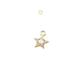 Opalite Star Charm