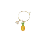 Fruit Drink Charms - Wine, Bracelet & Ribbon