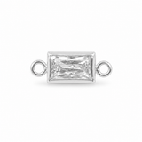 Baguette Bracelet Charm, By Month