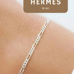 Silver Permanent Jewelry Hermes Figaro