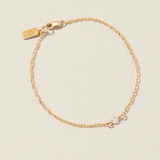 Single Solitaire Birthstone Bracelet