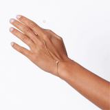 Bright Spot Single Solitaire Hand Chain