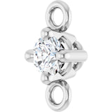 Tiny Diamond Bond Charm