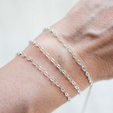Sterling_Silver Bracelet Stack in Virginia