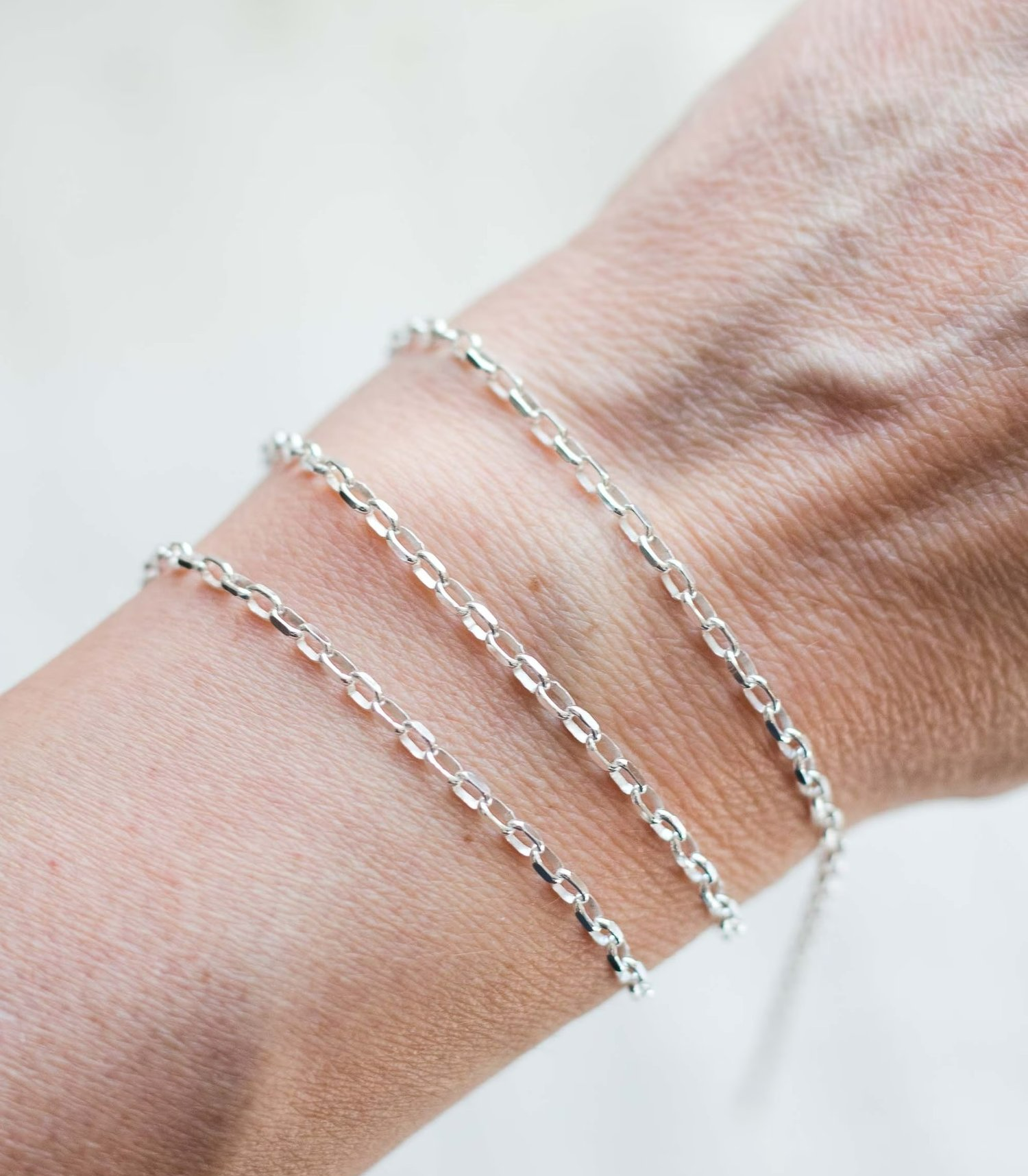 Sterling_Silver Bracelet Stack in Virginia
