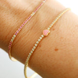 Lil Rosé Tennis Bracelet