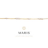 Gemstone Bracelets - 14k Modern Gold - Sterling Silver - Permanent Jewelry